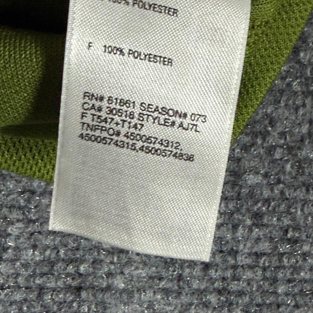 The North Face Flight Series 1/4 Zip Pullover Mens XL Green VaporWick Running - Picture 5 of 15